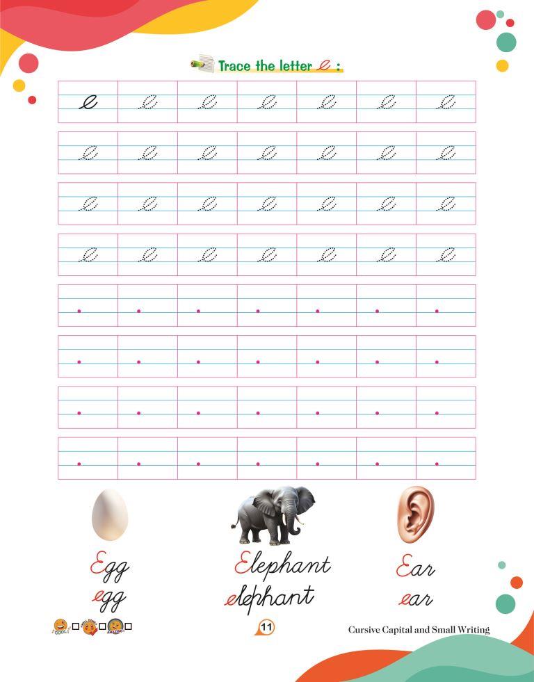 Cursive Captial And Small11