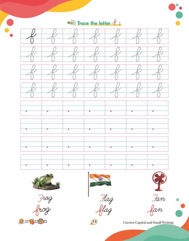 Cursive Captial And Small13