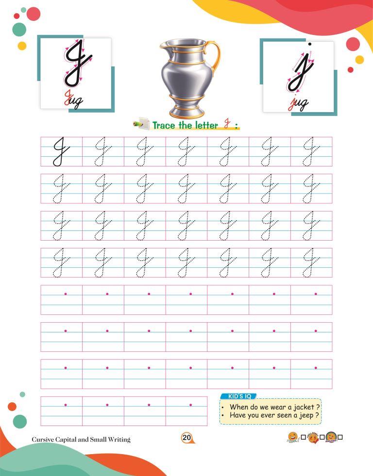 Cursive Captial And Small20