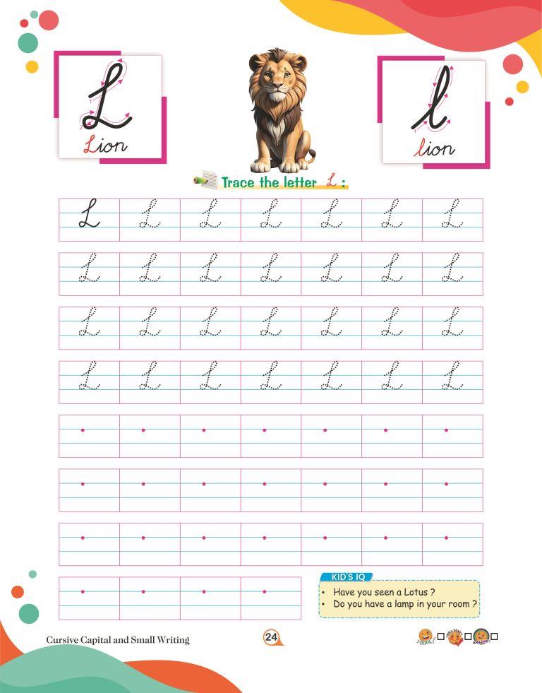 Cursive Captial And Small24