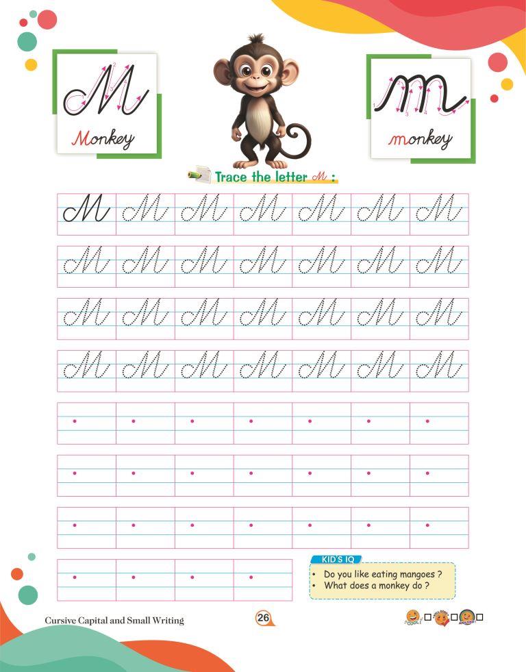 Cursive Captial And Small26