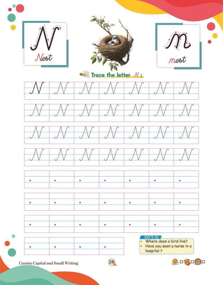 Cursive Captial And Small28