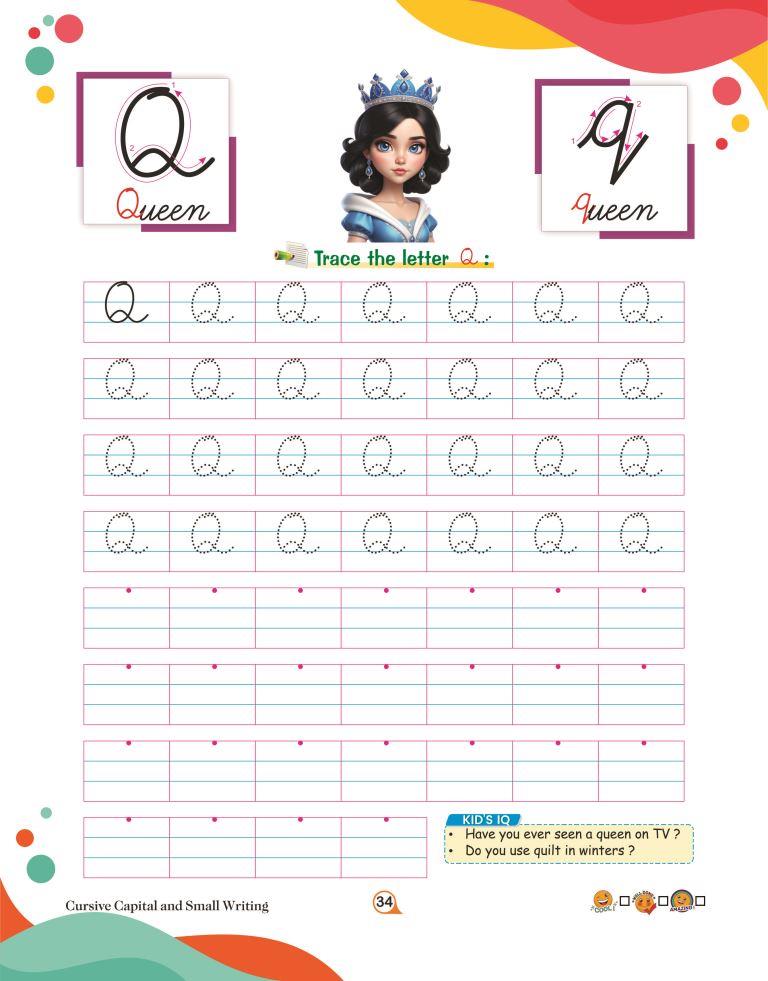 Cursive Captial And Small34