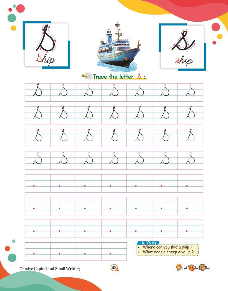 Cursive Captial And Small38