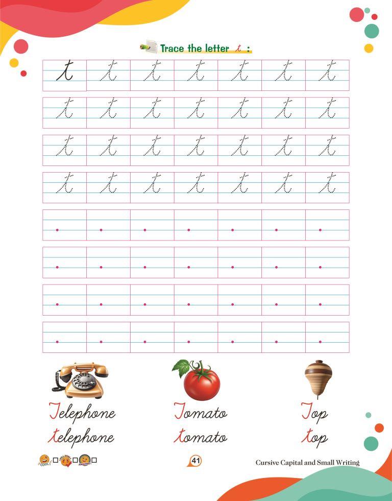 Cursive Captial And Small41