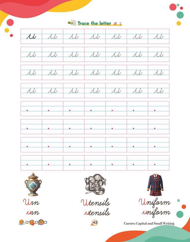 Cursive Captial And Small43