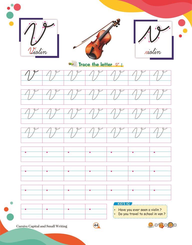 Cursive Captial And Small44
