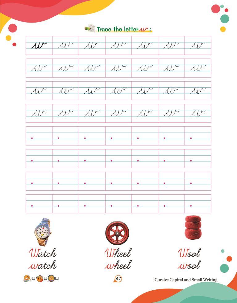 Cursive Captial And Small47