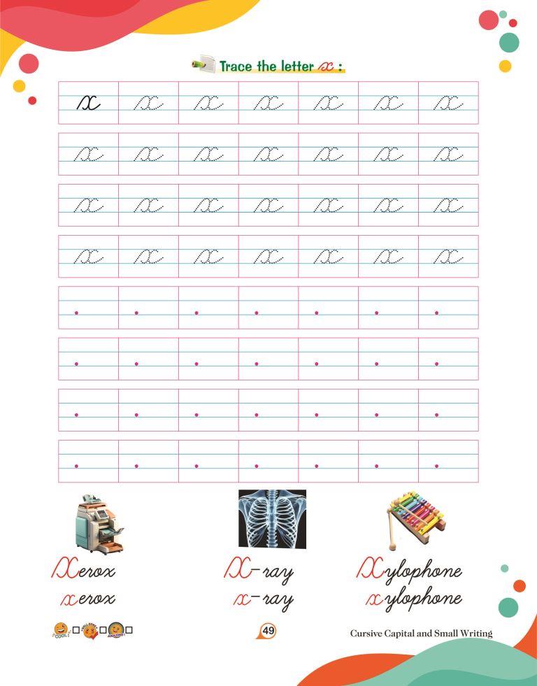 Cursive Captial And Small49