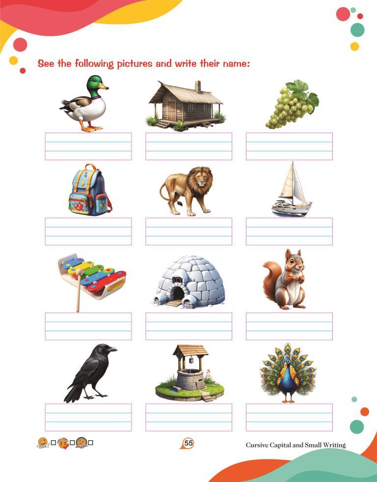 Cursive Captial And Small55