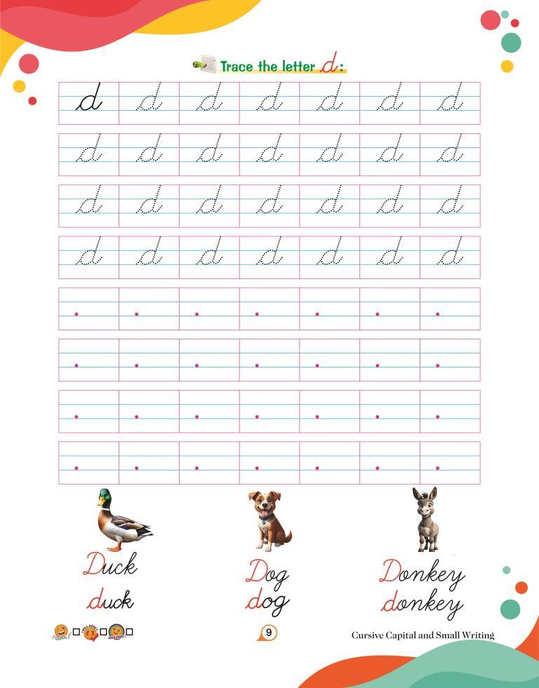 Cursive Captial And Small9
