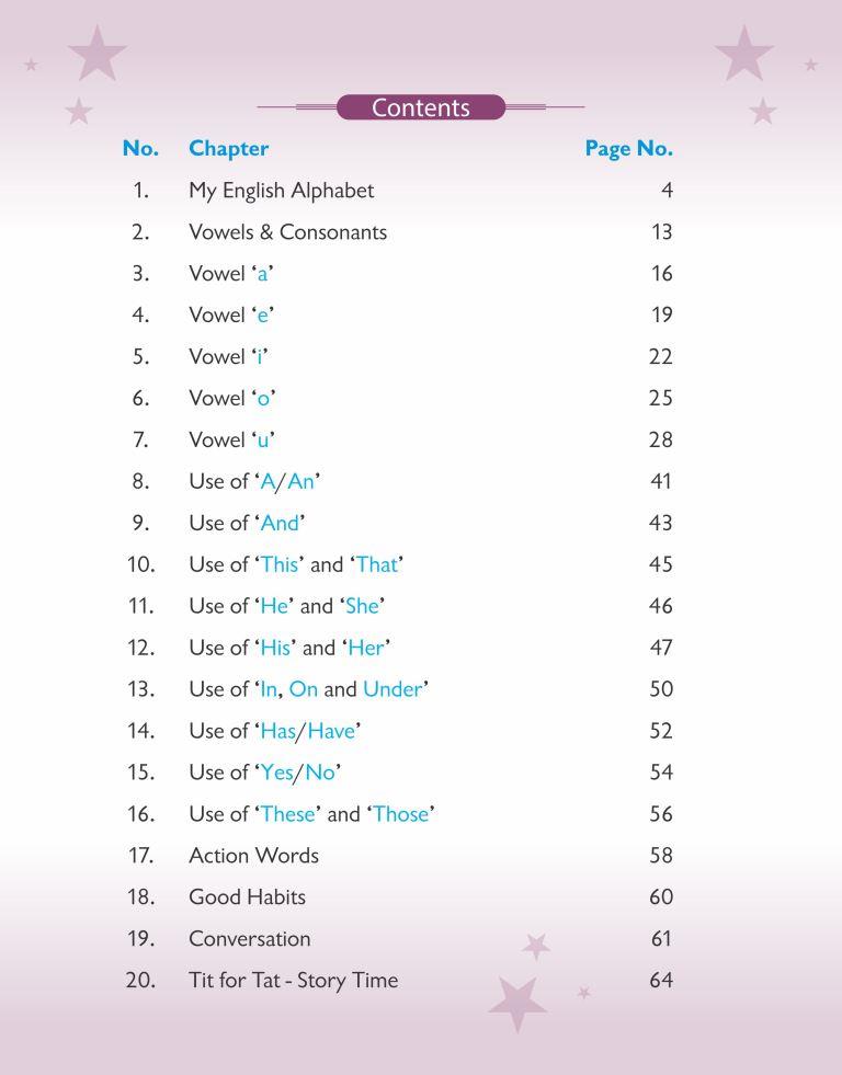 English Pre Primer2
