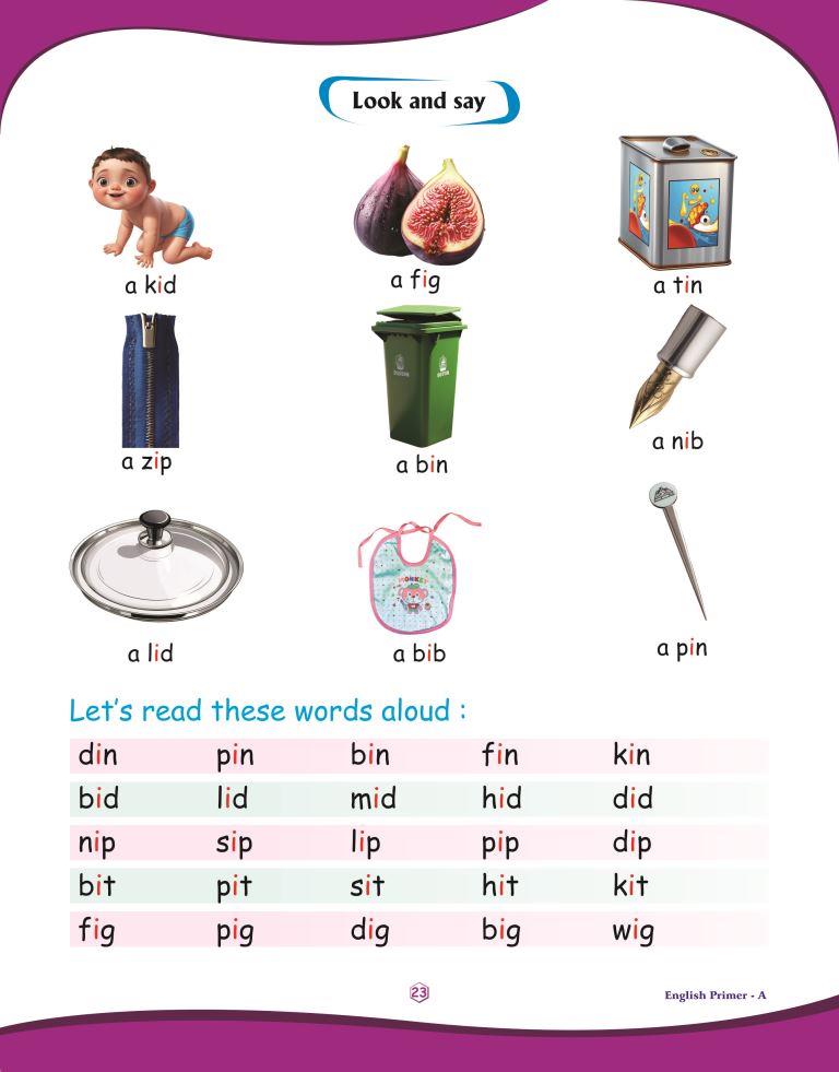 English Pre Primer23