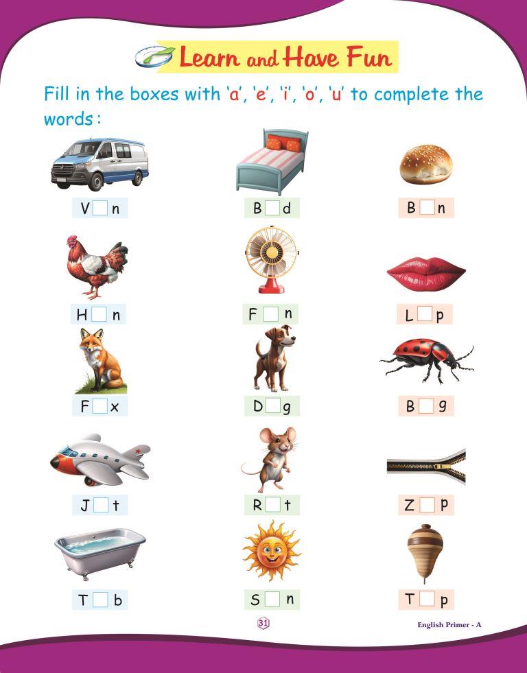 English Pre Primer31