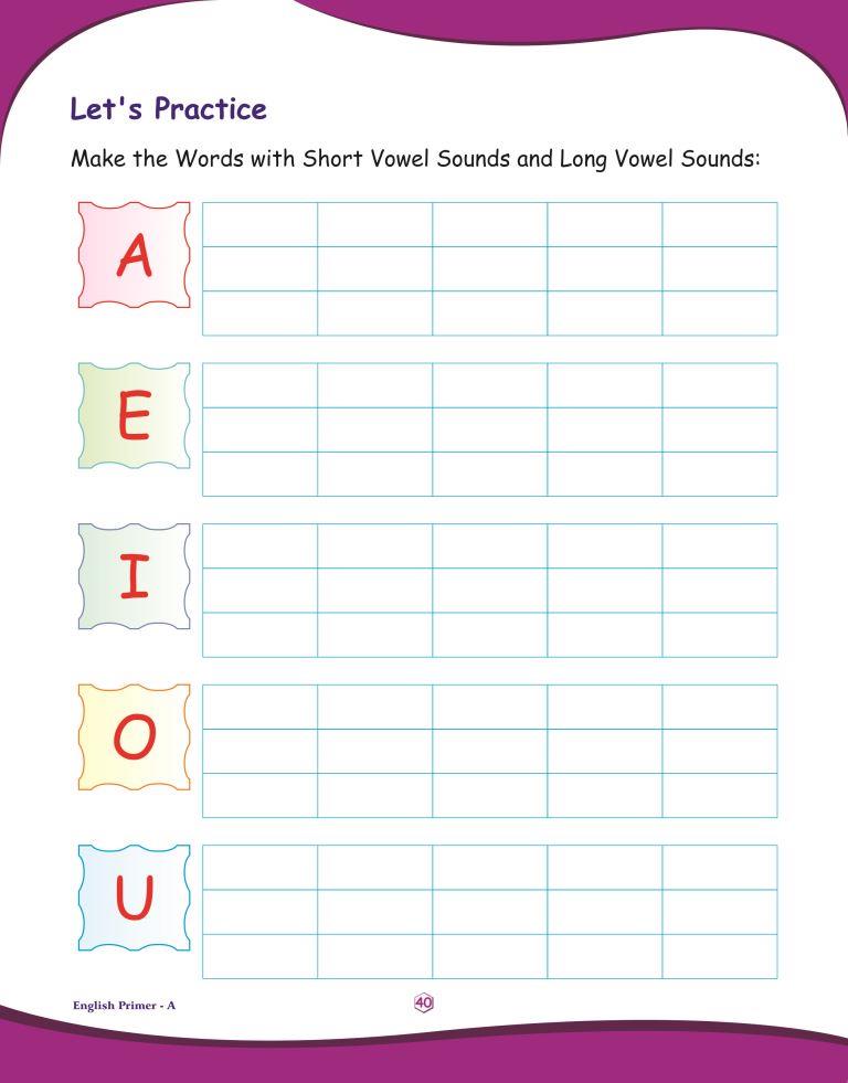English Pre Primer40