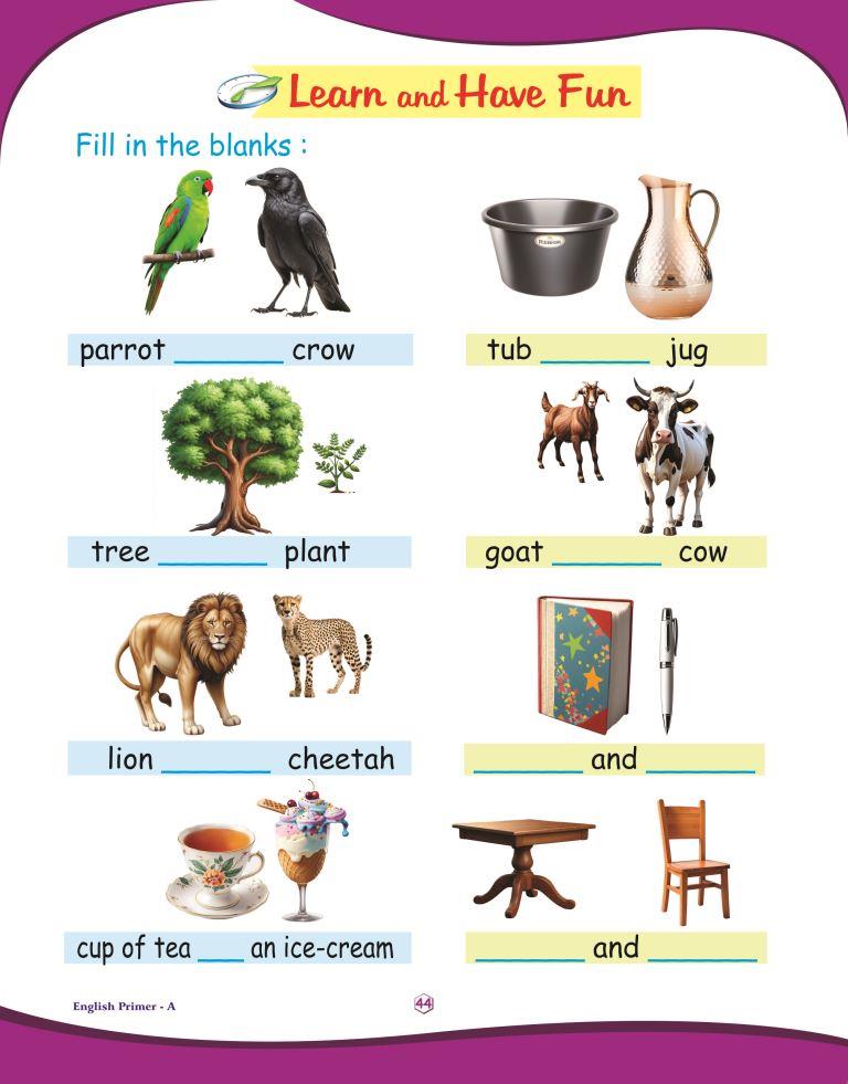 English Pre Primer44