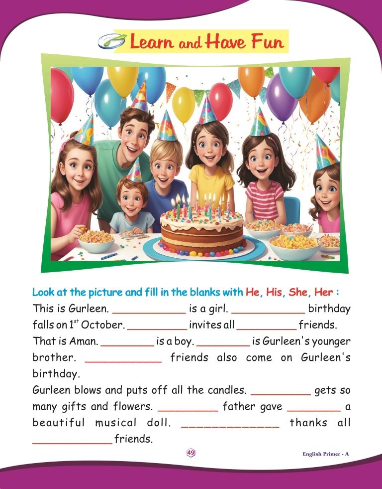English Pre Primer49
