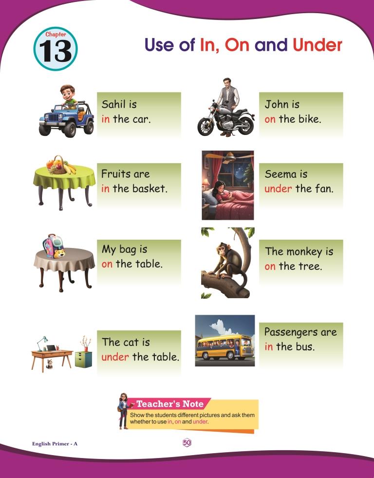 English Pre Primer50