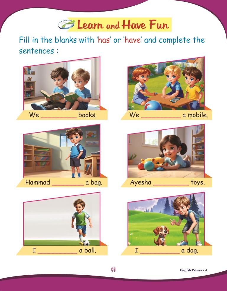 English Pre Primer53