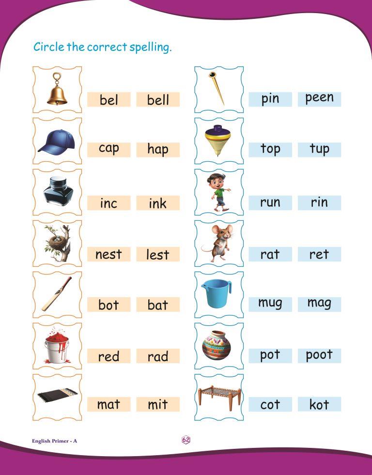 English Pre Primer62