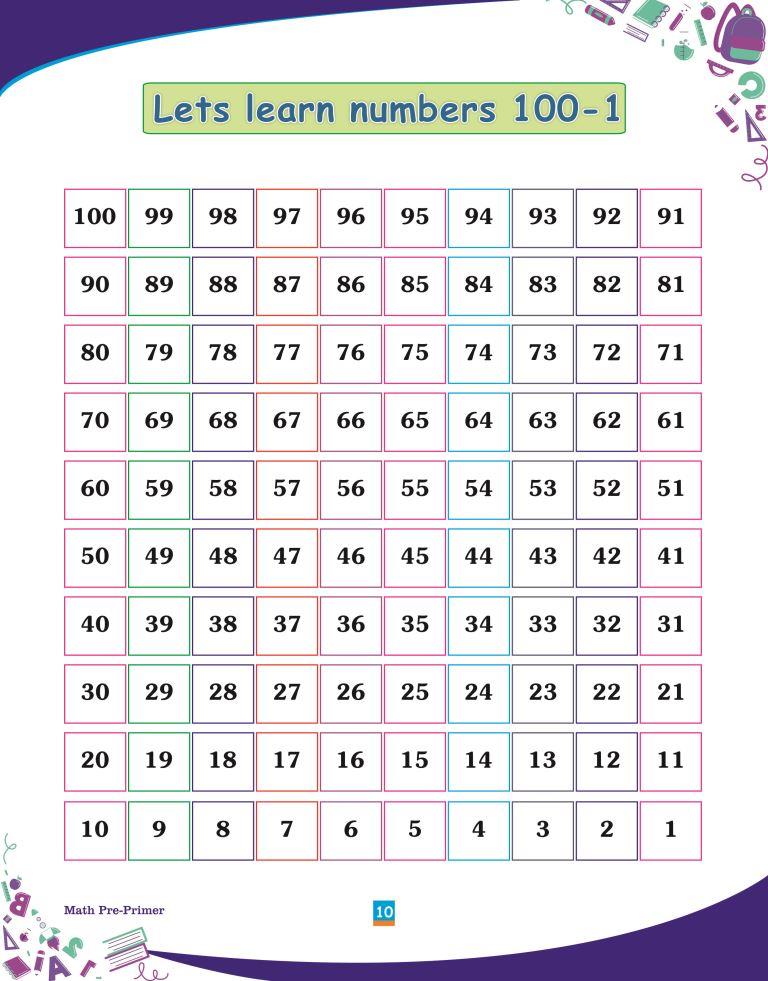 Maths Pre Primer10