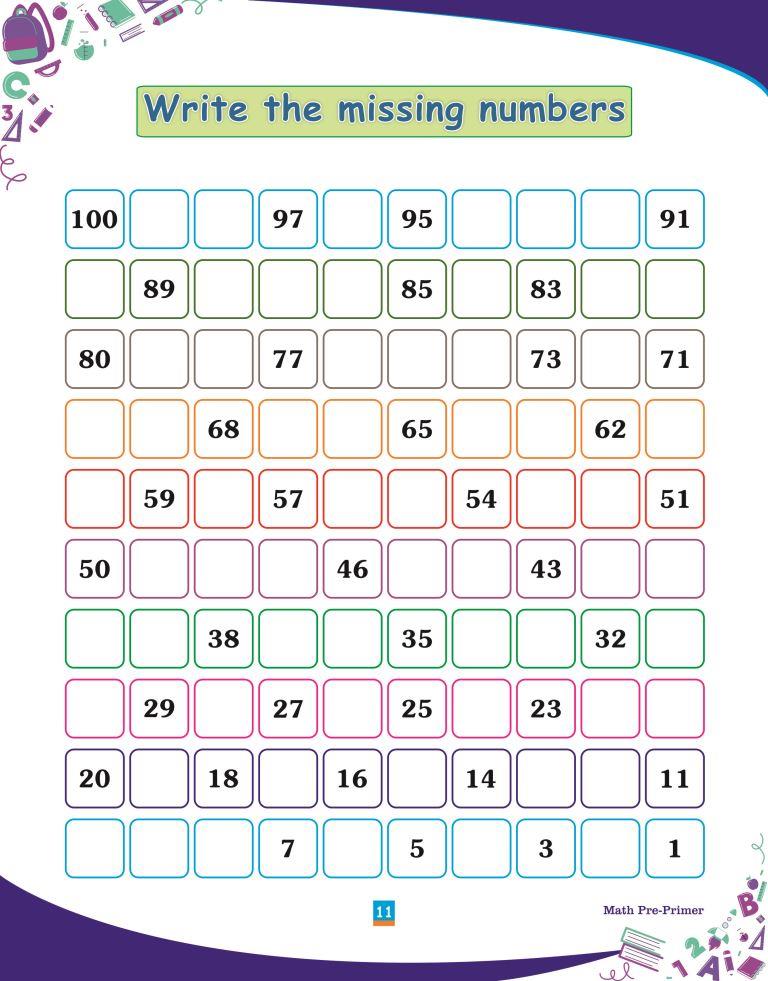 Maths Pre Primer11