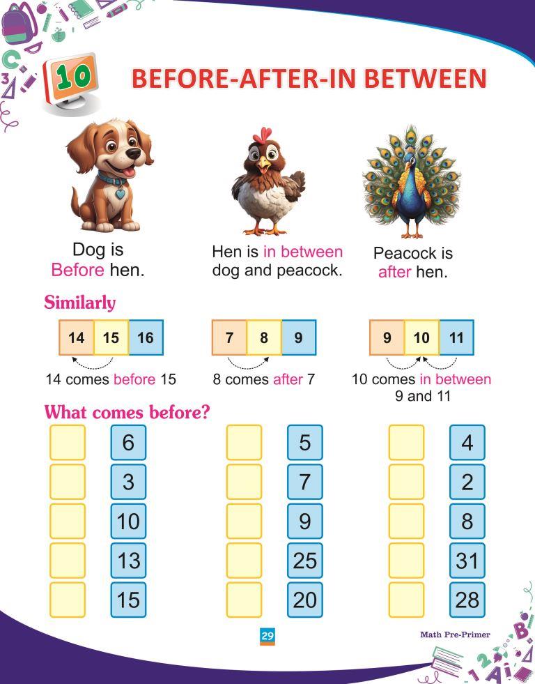 Maths Pre Primer29