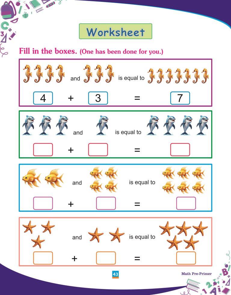 Maths Pre Primer43