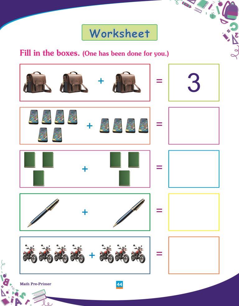Maths Pre Primer44