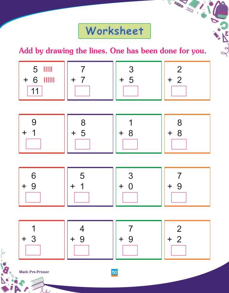 Maths Pre Primer50