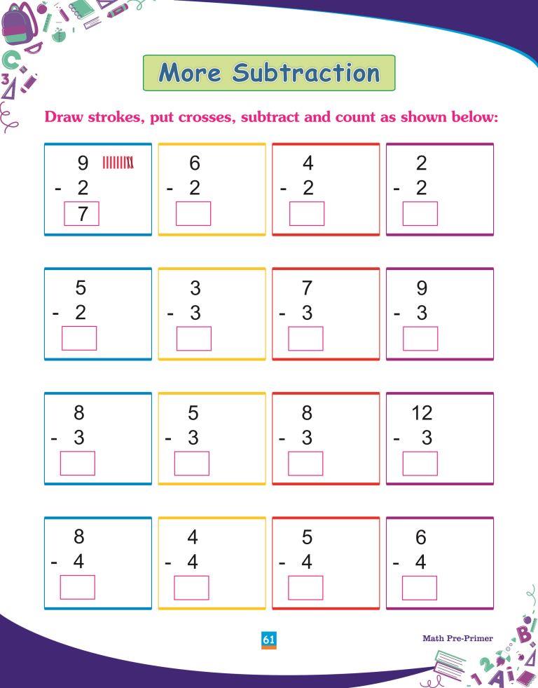Maths Pre Primer61