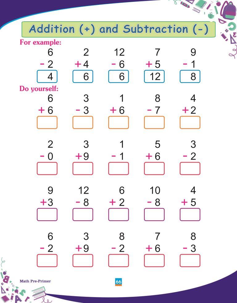 Maths Pre Primer66