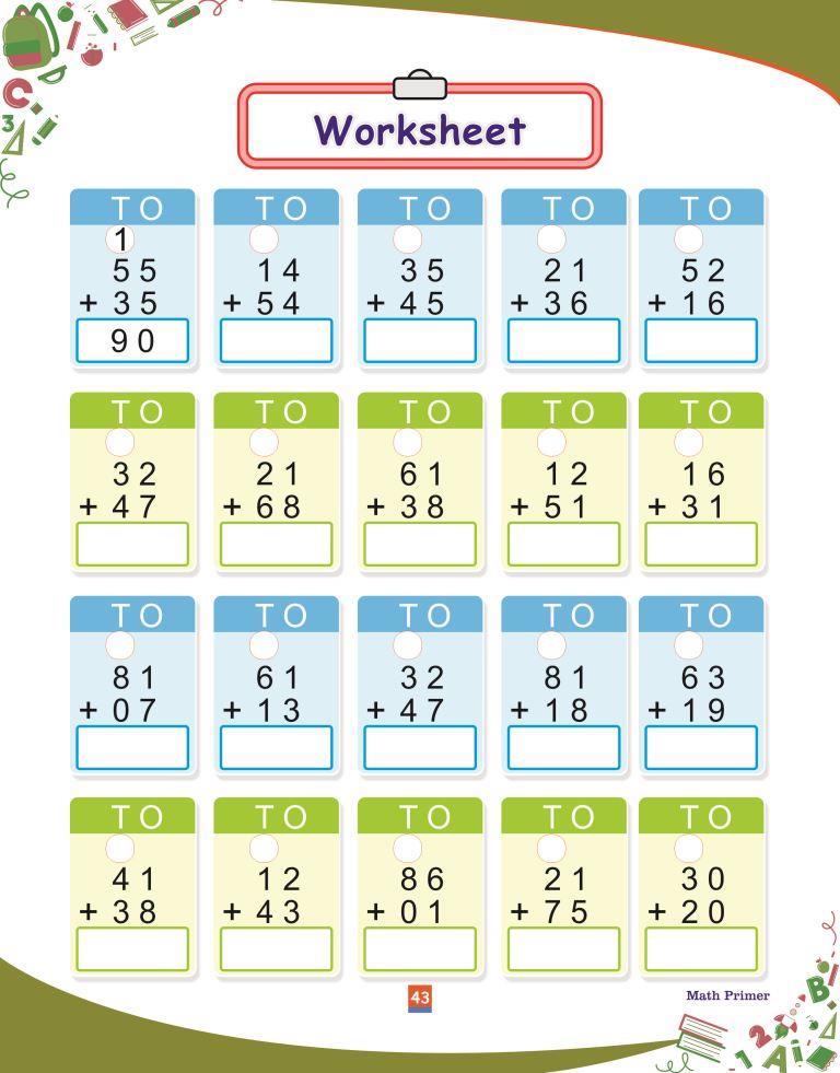Maths Primer43