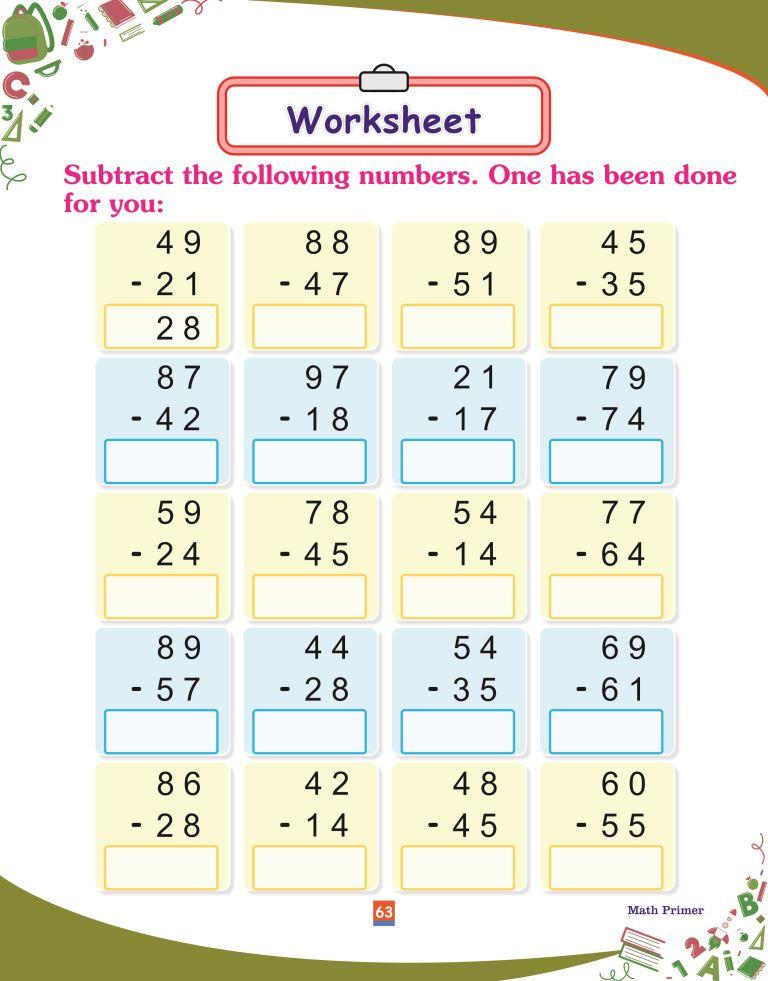 Maths Primer63