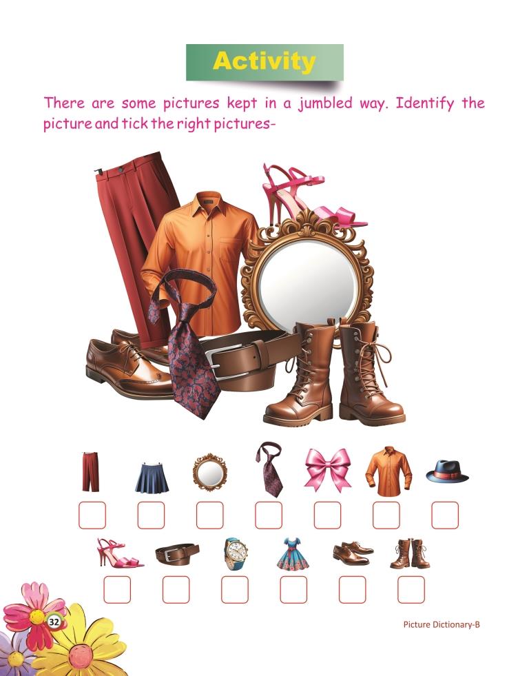 Picture Dictionary B 32