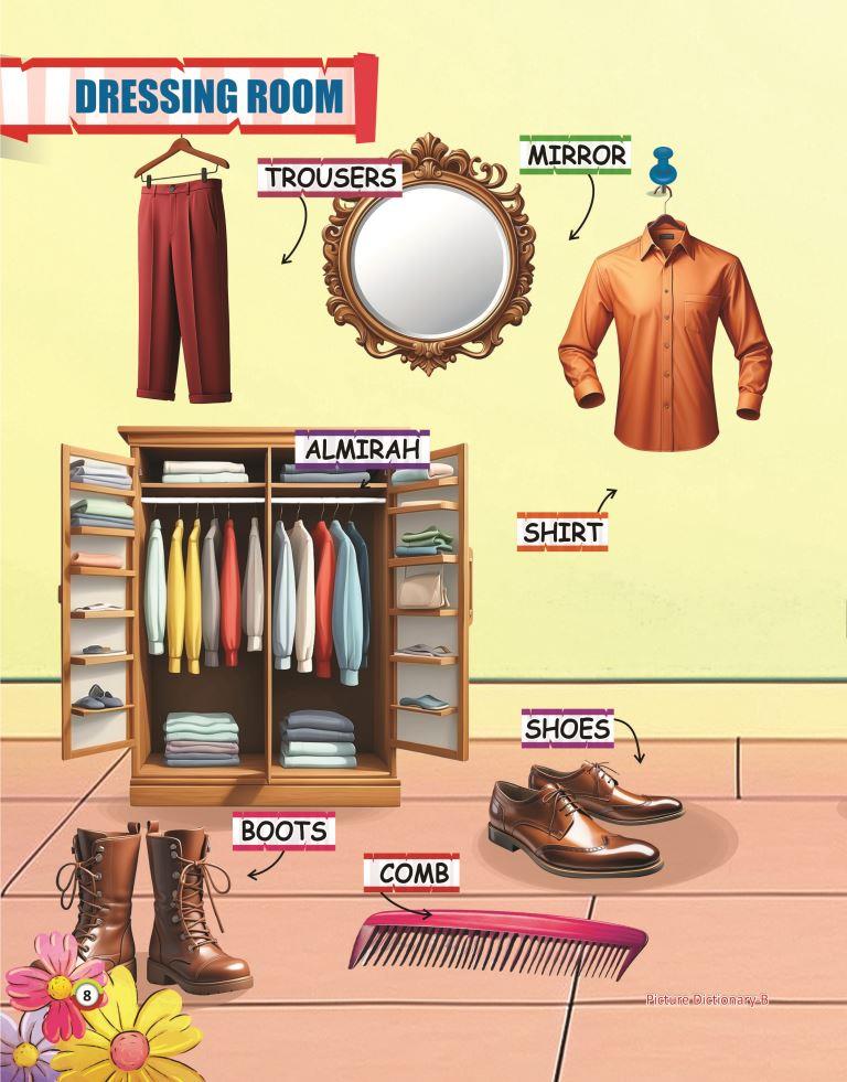 Picture Dictionary B 8